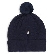 Back of the BOSS bobble hat.