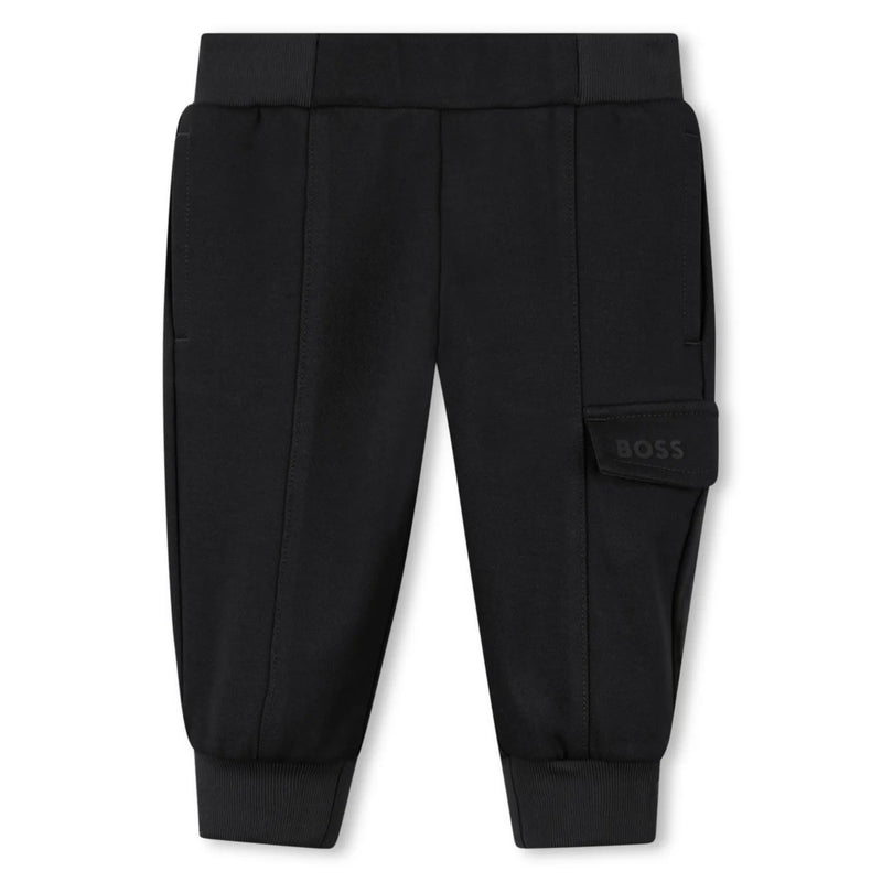 BOSS baby boy's cargo joggers - j52436.