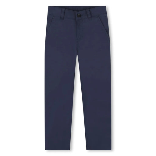 BOSS boy's navy chinos - j52685.