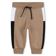 BOSS baby boy's colourblock joggers - j52429.
