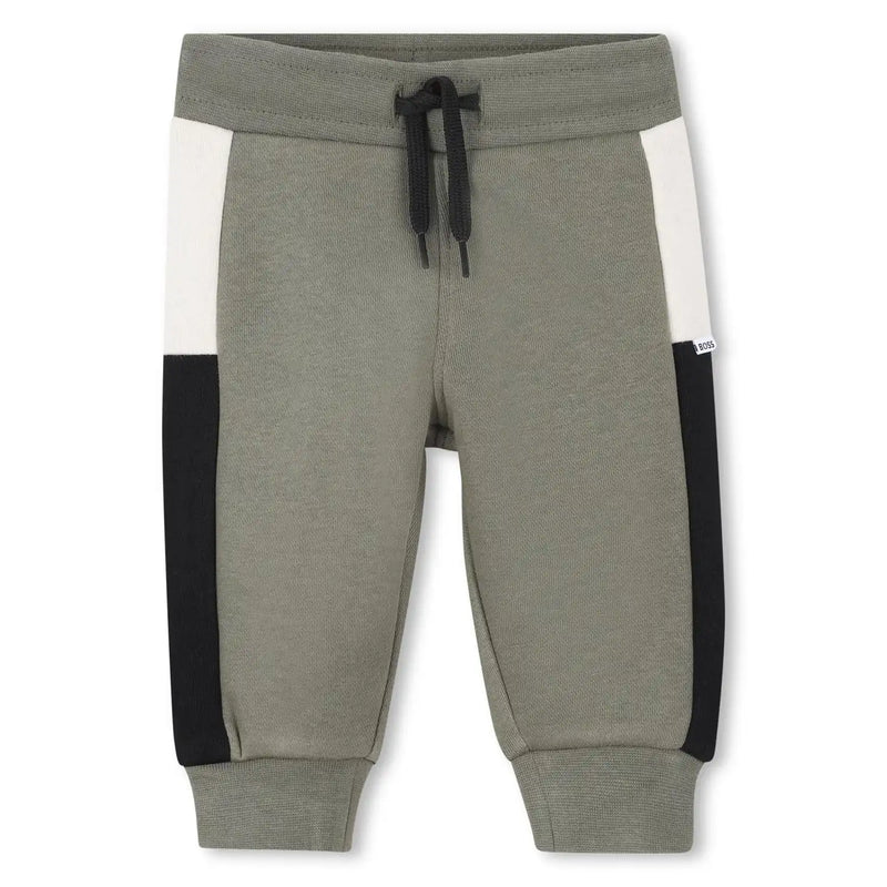 BOSS baby boy's colourblock joggers - j52429.