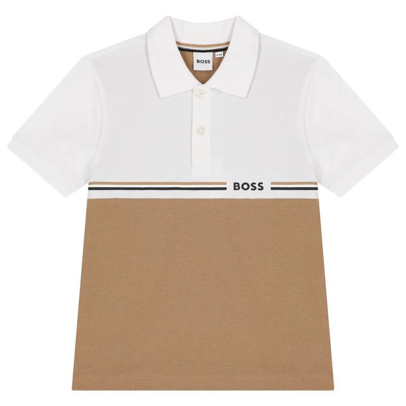 BOSS Colourblock Polo Shirt