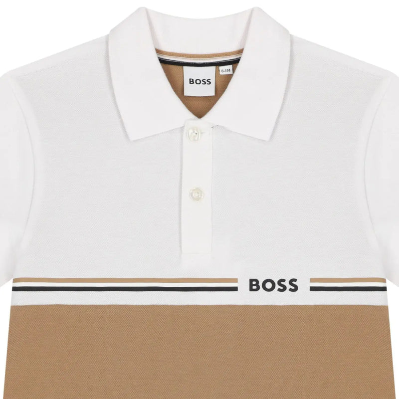 BOSS Colourblock Polo Shirt