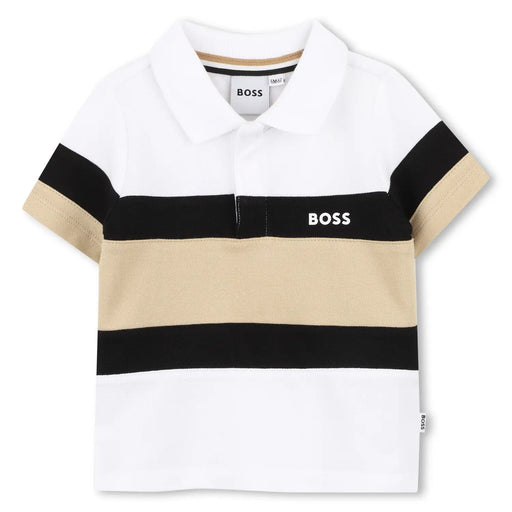 BOSS colourblock polo shirt - j52881.