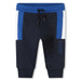 BOSS boy's navy track bottoms.