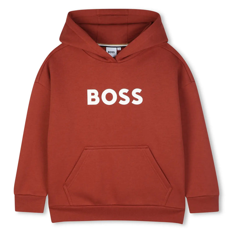 BOSS boy's logo hoodie - j53396.