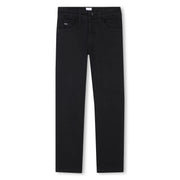 BOSS boy's black jeans - j51983.