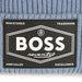 Closer view of the BOSS logo hat.