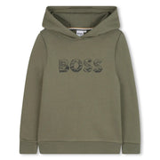 BOSS green logo hoodie - j52355.