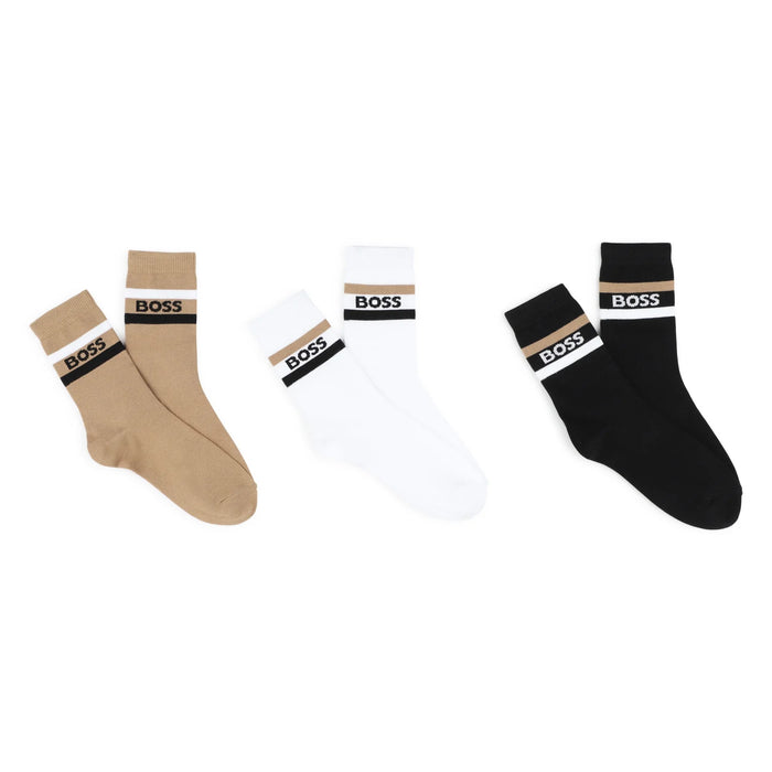 BOSS baby boy's logo socks - j51601.