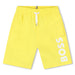BOSS yellow logo swim shorts - j50569.