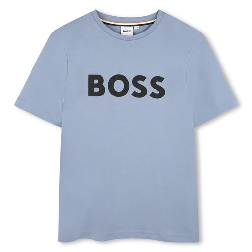 BOSS boy's grey logo t-shirt - j51204.