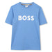 BOSS blue logo t-shirt - j52105.