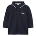 BOSS navy l/s polo shirt - j51280.