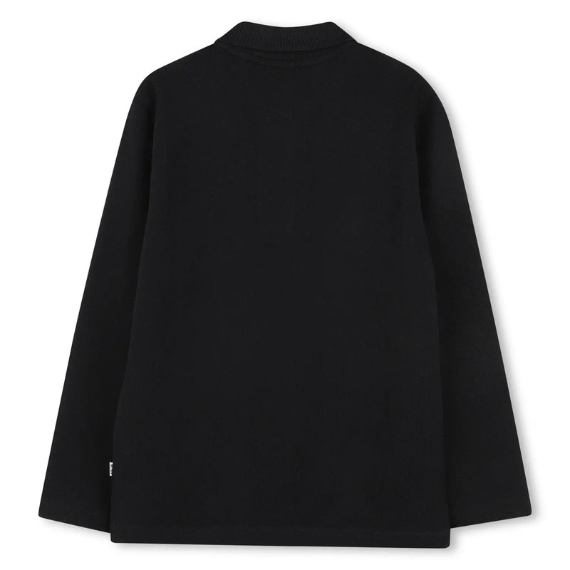 BOSS L/S Polo Shirt - Black