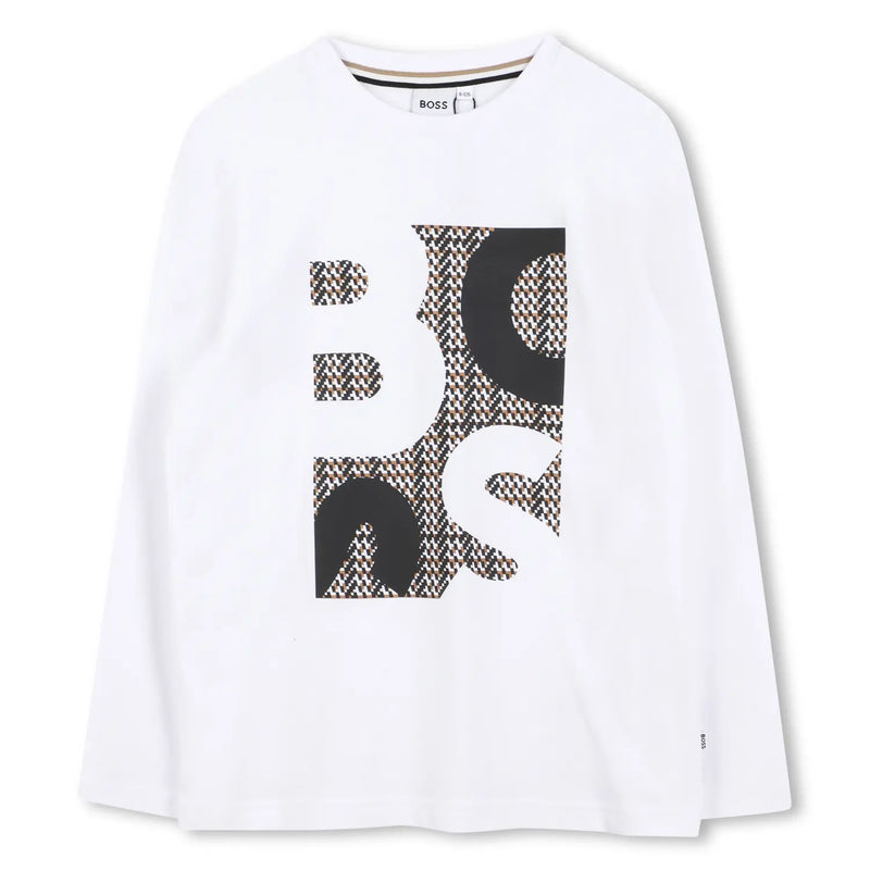 BOSS boy's long sleeve t-shirt - j52362.