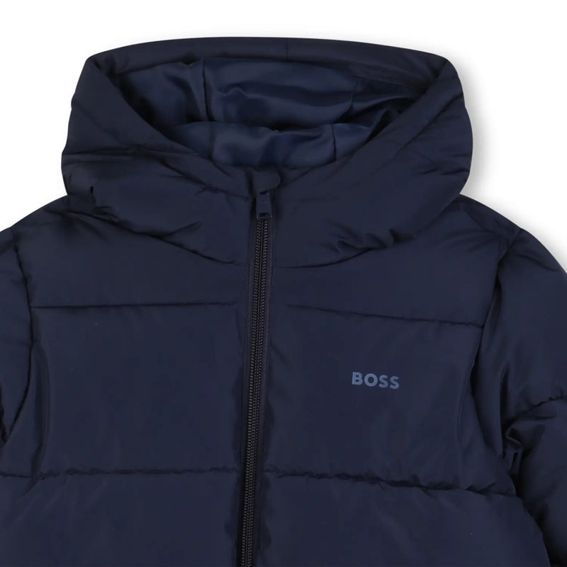 BOSS Puffer Jacket - Navy