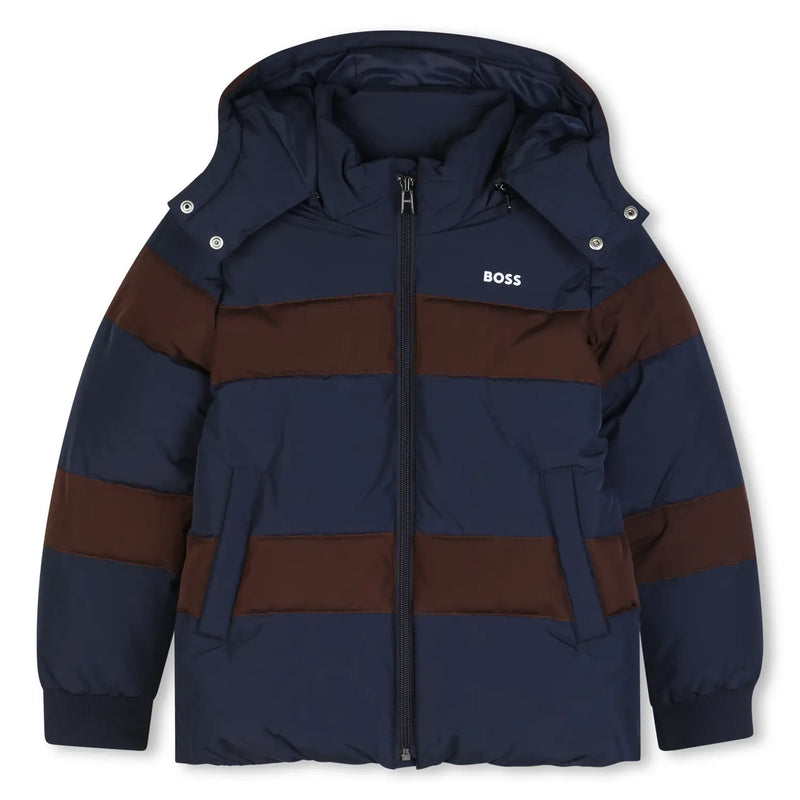 BOSS boy's puffer jacket - j53509.