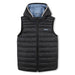 Navy side of the BOSS reversible gilet. 