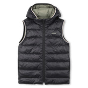 BOSS reversible gilet with black side.