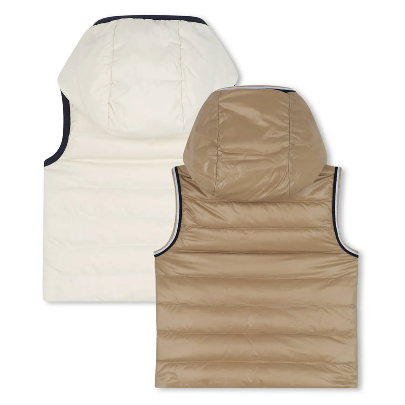 BOSS Baby Reversible Gilet - Beige
