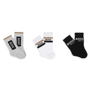 BOSS baby boy's logo socks - j51601.
