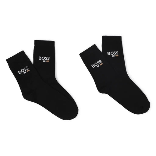 BOSS boy's black socks - j52637.