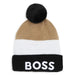 BOSS beige bobble hat - j51597.