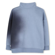 Back of the BOSS sweatshirt.