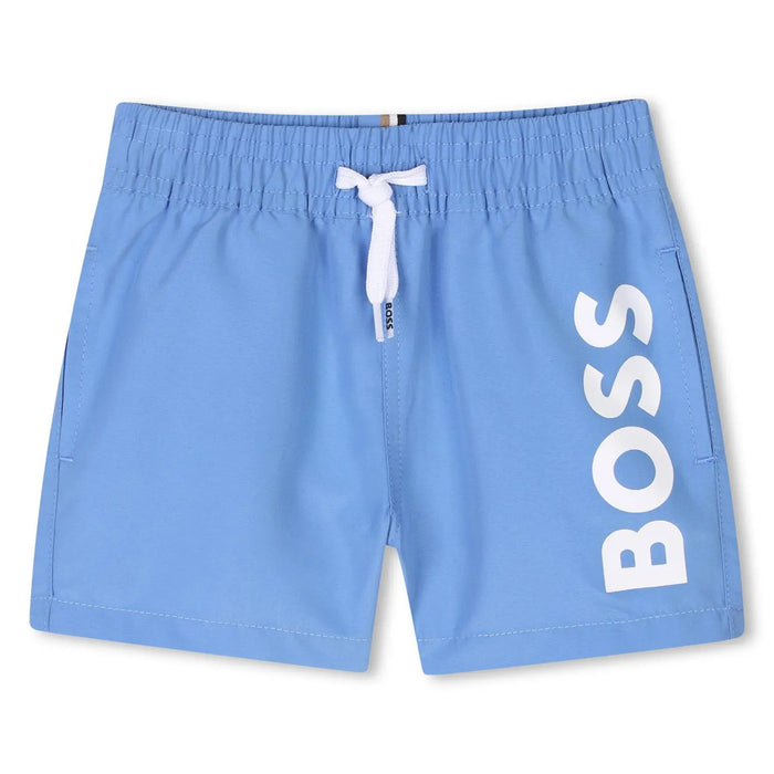 BOSS blue swim shorts - j52069.