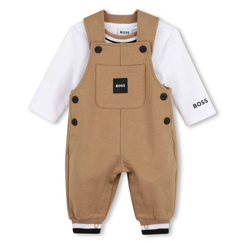 BOSS baby boy's t-shirt & dungarees - j53301.