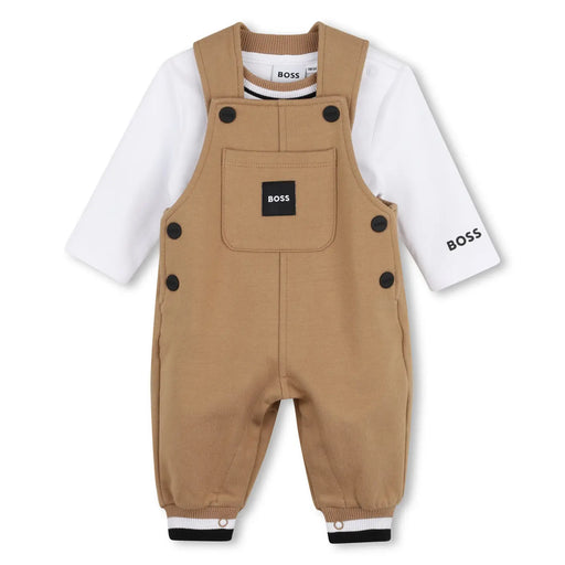 BOSS baby boy's t-shirt & dungarees - j53301.