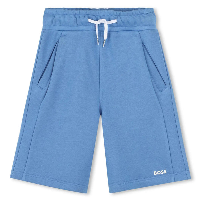 BOSS blue track shorts - j51993.