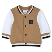 BOSS button up colourblock jacket.