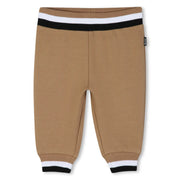 BOSS beige brown track bottoms.