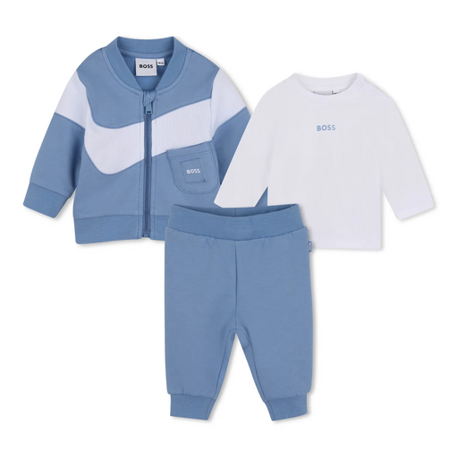 BOSS baby boy's tracksuit - j53306.