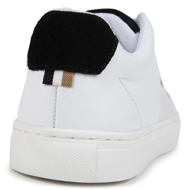 Back of the BOSS trainers.