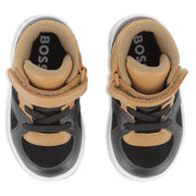 Top down view of the BOSS trainers.