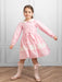 Caramelo girl's pink carousel dress - 341246.