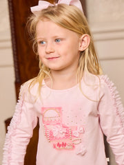 Closer look at the Caramelo jewellery box leggings set.