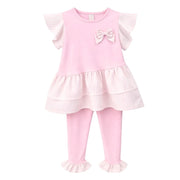 Caramelo girl's striped leggings set - 3498123.