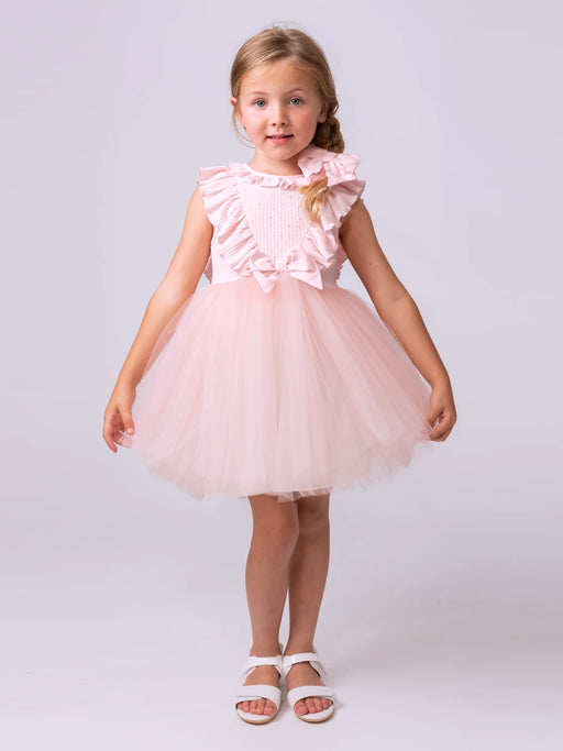 Caramelo pink tulle dress - 032186.