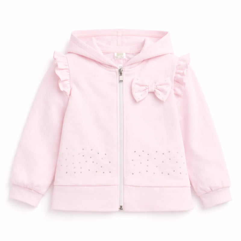 Caramelo girl's zip up top - 0314262.