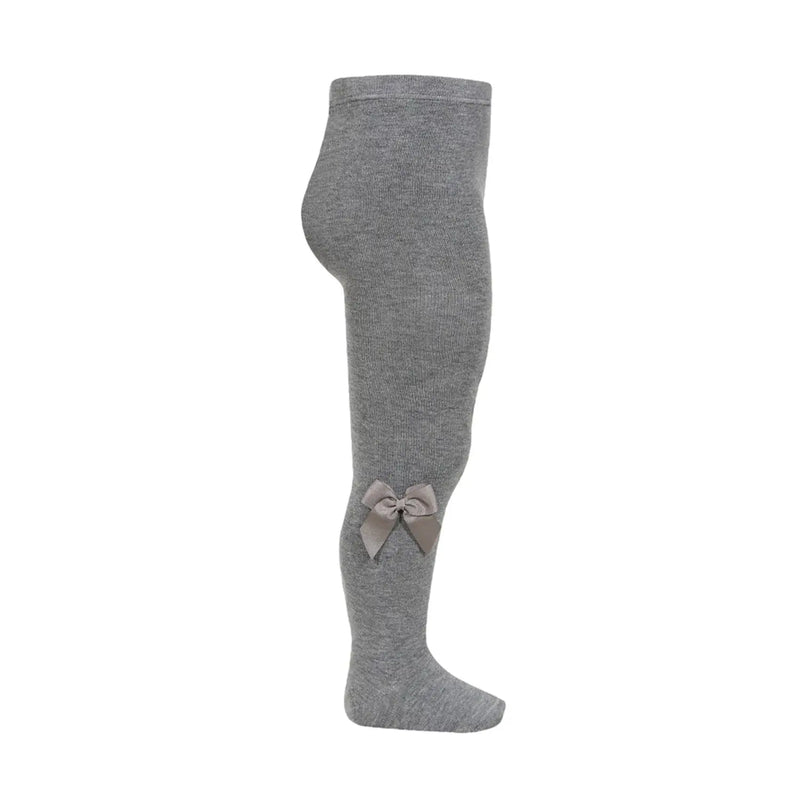 Condor grey bow tights - 24821.