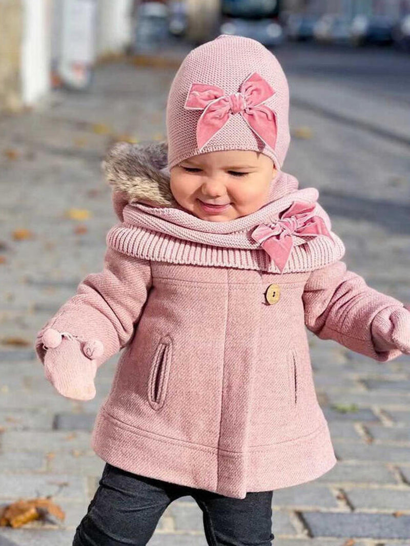 Condor Knitted Neck Warmer - Pink