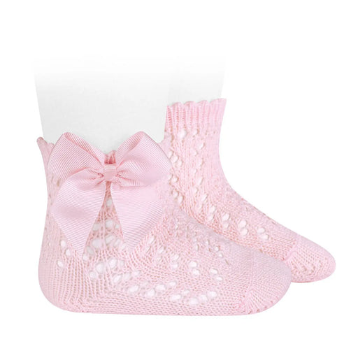 Condor baby girl's openwork socks - 25194.