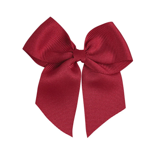 Condor red ribbon bow clip - 50952.