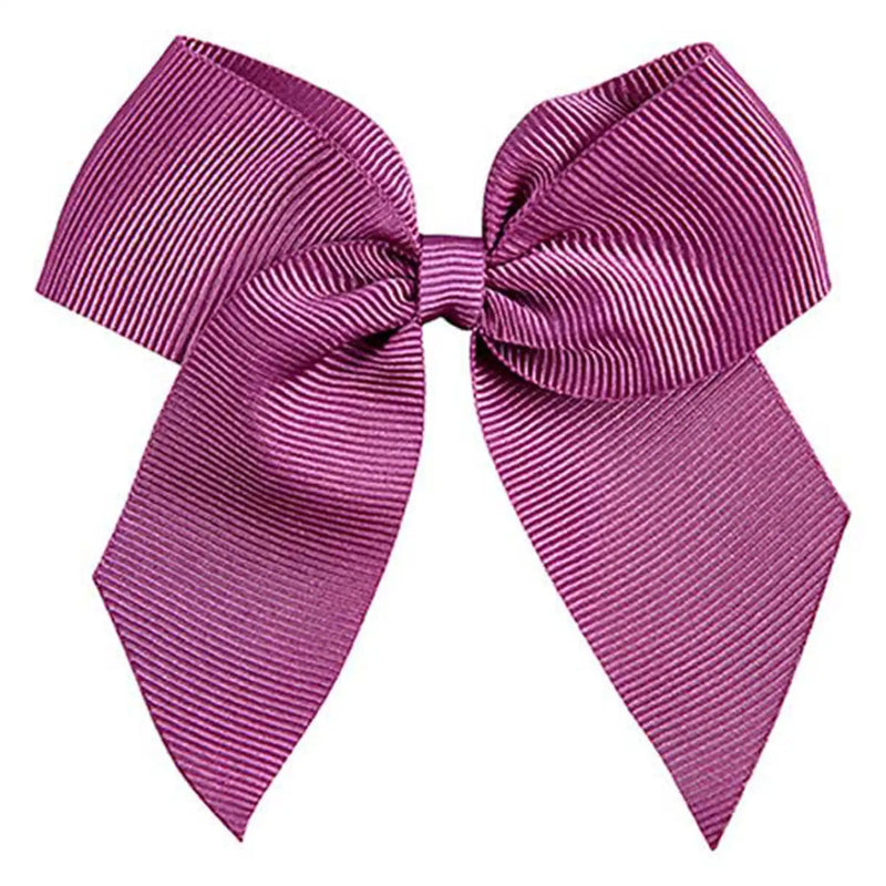 Condor Ribbon Bow Clip - Cassis