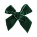 Condor Velvet Bow Clip - Green