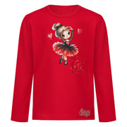 Bright red long sleeve t-shirt from Daga.
